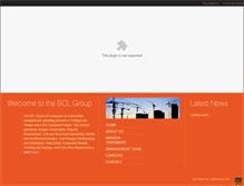 Tablet Screenshot of bclgrouptt.com